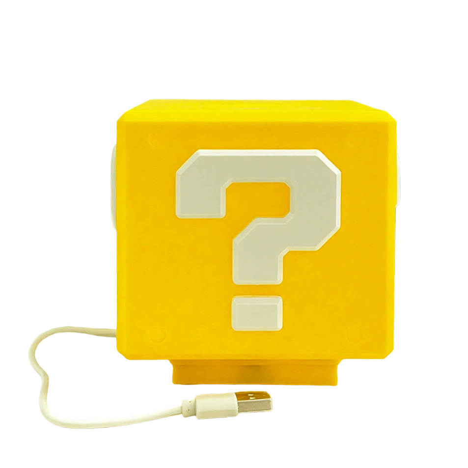 Gaming Accessories For Room - 2026 Question Block Lamp met geluidseffecten,